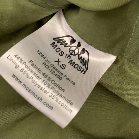 Mos Mosh Cassie Parka Olive green XS - Picture 7 of 8